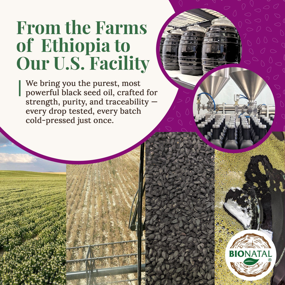Ethiopian Black Seed Oil 5oz GLASS 8
