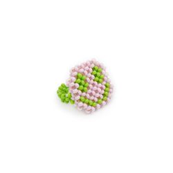 smiley beaded ring