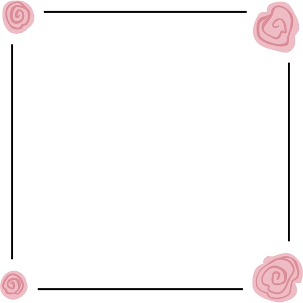4 roses square Svg, Frames Winnie the Pooh Svg, Winnie the P | Inspire ...