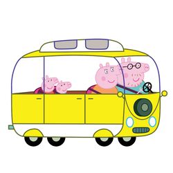 peppa pig svg, peppa pig logo svg, peppa pig family, peppa pig family clip art, peppa svg, instant download(206)