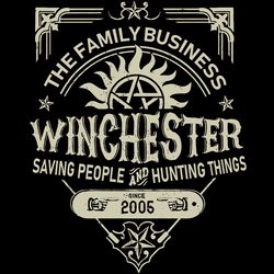 the family business winchester svg, supernatural svg, supernatural png, winchester brothers svg, digital download