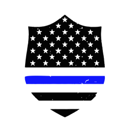 blue line shield magnet svg, police svg, police thin blue line svg, blue lives matter, i've got your six svg, cut file