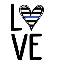 love svg, police svg, police thin blue line svg, blue lives matter, i've got your six svg, digital download-1