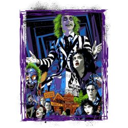 beetlejuice png, beetlejuice cricut, beetlejuice logo png, halloween png, horror movie png digital download-12