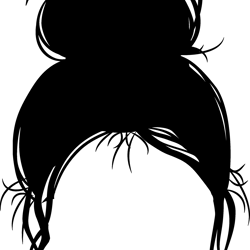 momlife svg, messy bun svg, mom skull svg, mom svg, afro woman svg, messy bun with glasses svg, digital download-13