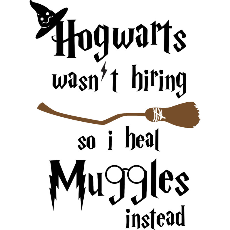 Hogwarts wasn hiring so i heal muggles instead.jpg