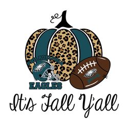 It Fall Y'all Pumpkin Philadelphia Eagles NFL Svg, Football Team Svg, NFL Team Svg, Sport Svg, Digital download