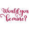 would you be mine.jpg