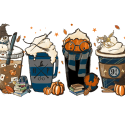 harry potter latte fall png, halloween coffee png, halloween png, pumpkin png, harry fall coffee png, instant download