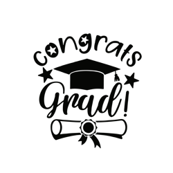 Congrats Grad Svg, Graduation svg, Congratulations Graduate, Graduate svg, Graduation Celebration, Graduation Cap Svg