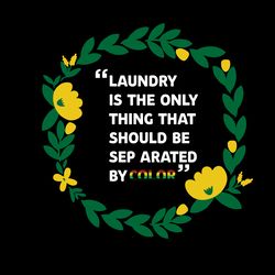 laundry is the only thing that should be separated by color svg | laundry room sign, anti racism home, digital download