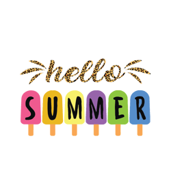 hello summer svg, summer quote svg, hello summer popsicle svg, summer svg, hello summer sign svg, digital download