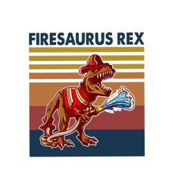fireman fire fighter uniform dinosaur t rex layered svg, dinosaur svg, fireman svg, trending svg, digital download
