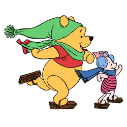 winnie the pooh piglet winnie the pooh winnipeg, winnie the pooh, winter, fictional character, cartoon, digital download