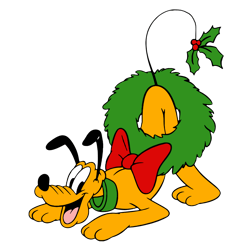 pluto merry christmas svg , disney christmas svg , disney mickey svg, mickey mouse svg, digital download