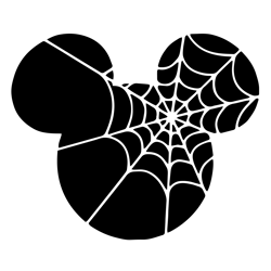 mickey and cobwebs, mickey mouse halloween svg, mickey mouse with a web svg, mickey svg, mickey halloween svg, cut file