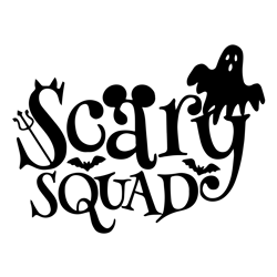 Scary Squad Halloween SVG, Scary Halloween SVG, Halloween Squad SVG, Halloween friends svg, digital download