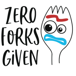 toy story forky svg, zero forks given svg, funny svg, toy new zealand, zero flocks given svg, digital download