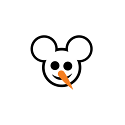 snowman mickey png, mickey minnie mouse png, mickey christmas png, disney christmas png, digital download-2