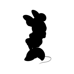 minnie mouse silhouette svg, minnie svg, disney png, disney mickey svg, mickey christmas png, instant download