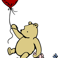 classic pooh piglet svg, winnie the pooh svg, winnie the pooh png, pooh svg, winnie the pooh clipart, instant download