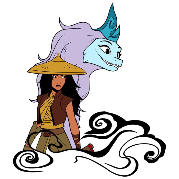 Vector Rayya's Raya and the Last Dragon Svg, Raya and the Last Dragon Clipa | Inspire ...