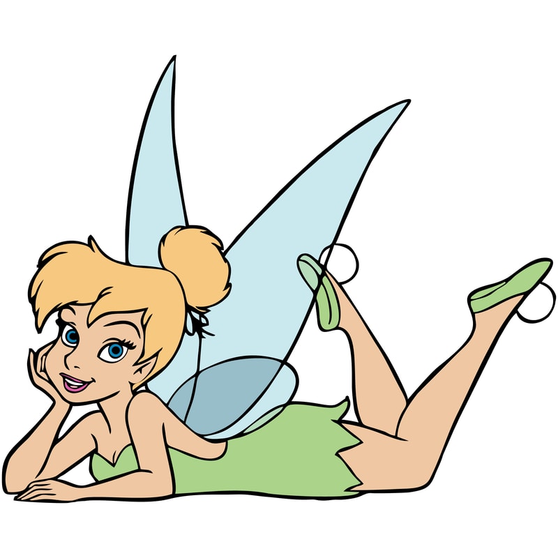 Tinkerbell On Tummy.png