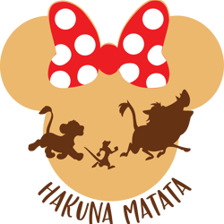 minnie hakuna svg, disney family svg, minnie svg, minnie mouse svg, mickey svg, disney svg, mickey face svg, cut file