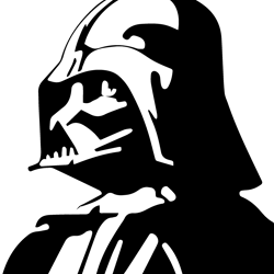 darth vader silhouette, star wars svg, star wars png, star wars charecters svg, darth svg, mandalorian svg, cut file
