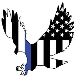 police svg, thin blue line police eagle svg, thin blue line svg, blue lives matter, i've got your six svg, cut file