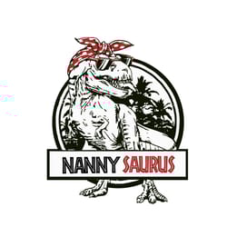 nanny saurus silhouette svg, mothers day svg, trending svg, mothers gift svg, mama svg, saurus svg, digital download