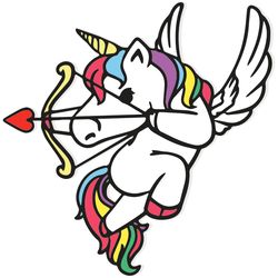 cupid unicorn svg, valentine svg, unicorn svg, cupid svg, unicorn cupid valentine svg, cute unicorn, digital download