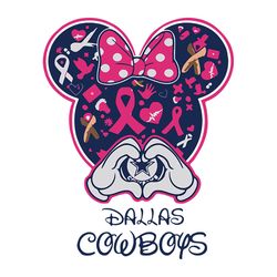 Love Dallas Cowboys Mickey NFL Svg, Dallas Cowboys Svg, Football Svg, NFL Team Svg, Sport Svg, Digital download
