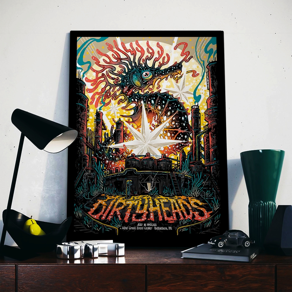 Dirty Heads July 16, 2023 Wind Creek Event Center Bethlehem, PA Poster Unframe.jpeg