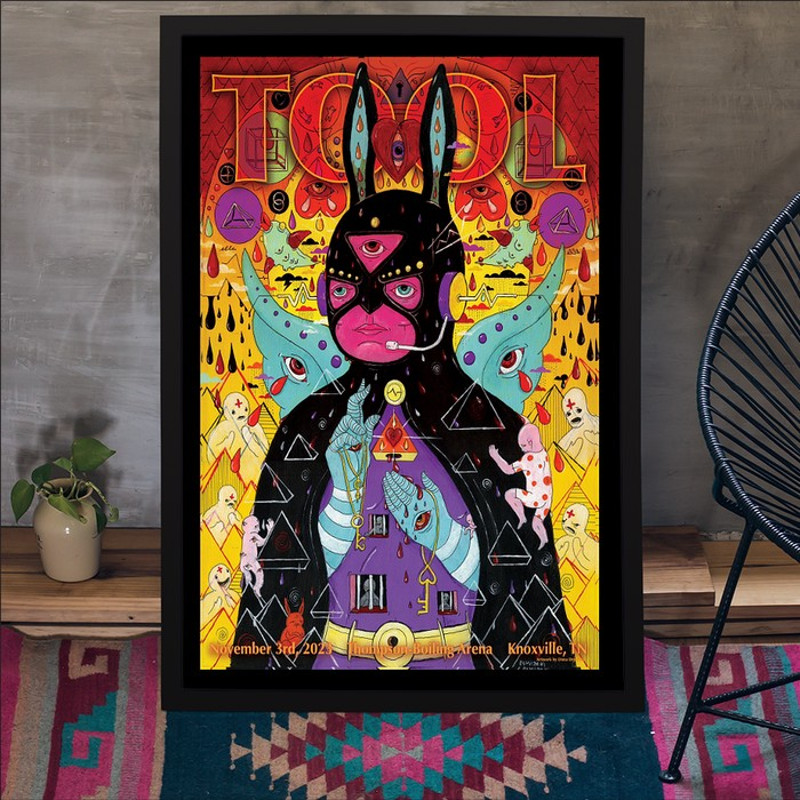 Tool November 3, 2023 Thompson Boling Arena Knoxville, TN Poster Rock Xmas Gift.jpeg