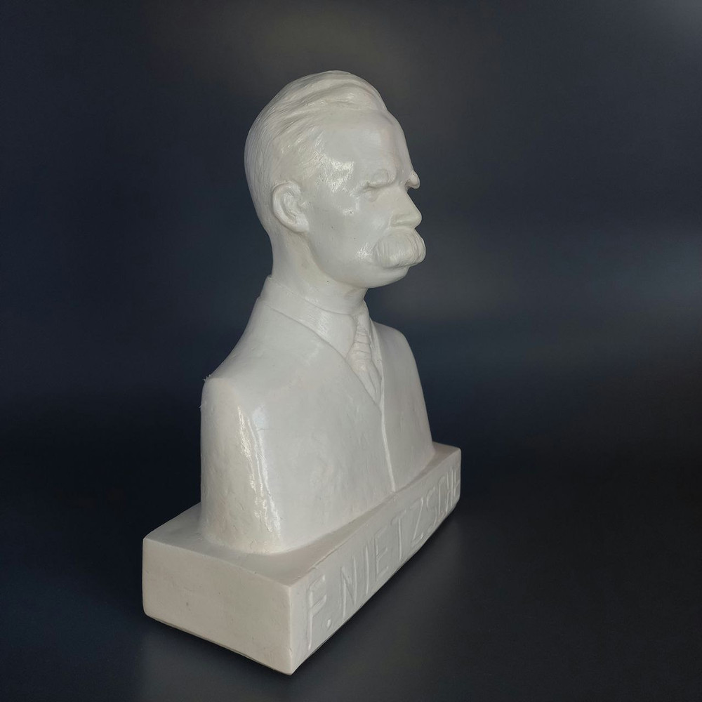 Friedrich Nietzsche Handcrafted Bust Head Sculpture Interior Object 2