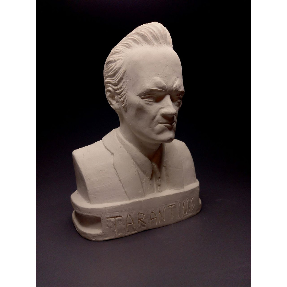 Quentin Tarantino Plaster Bust 1