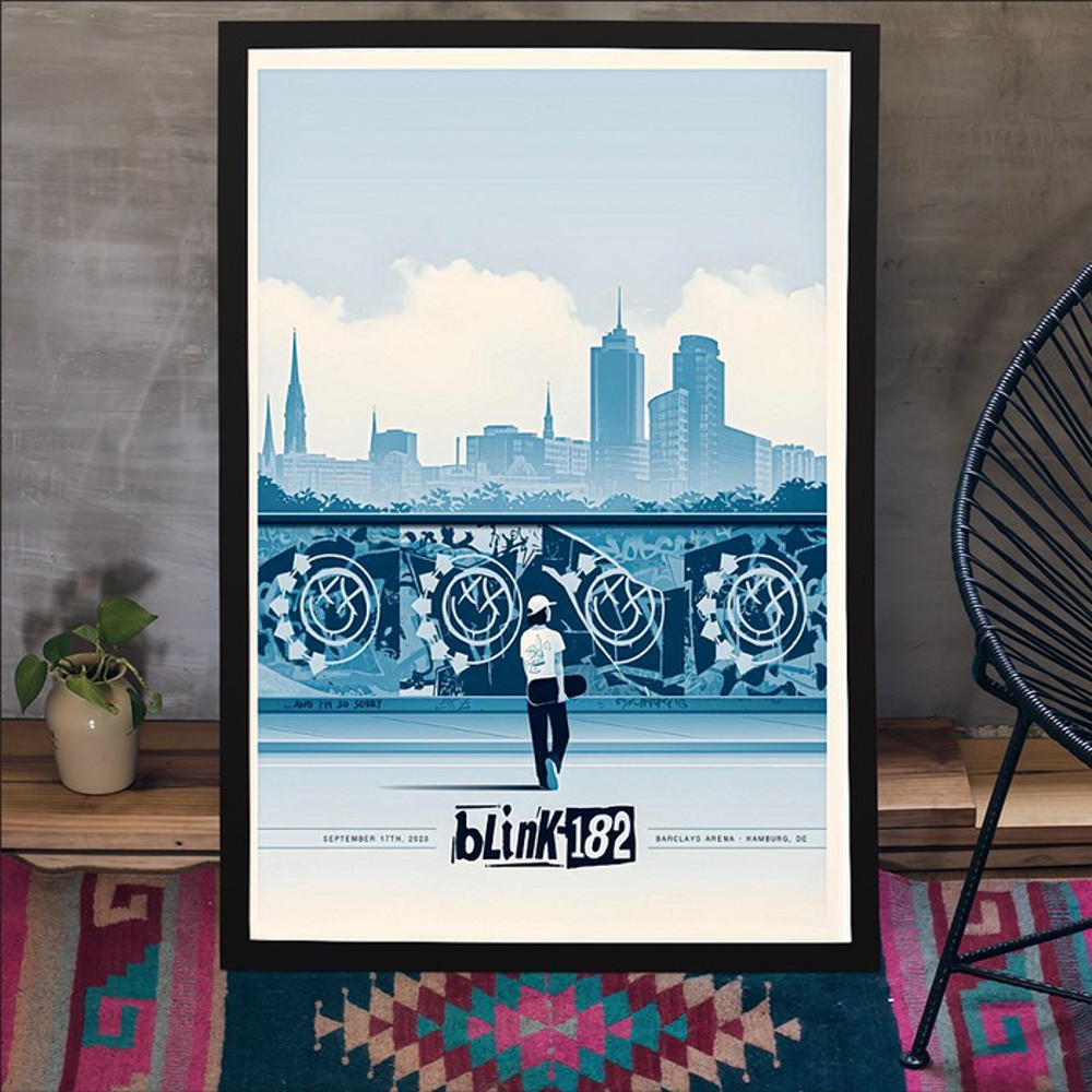 NEW! Blink-182 in Hamburg, DE September 17th, 2023 Event Poster Blink-182 Poster.jpeg