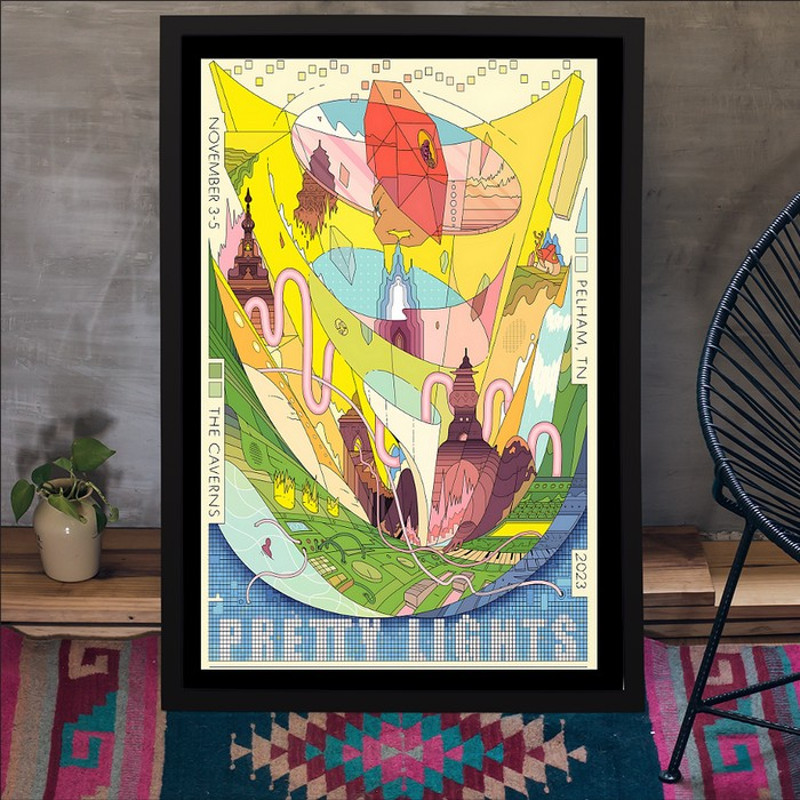 SALE Pretty Lights November 3-5 2023 The Caverns Pelham, TN Poster Unframe Decor.jpeg