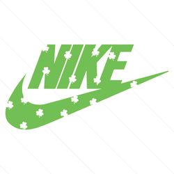 St Patricks Day Nike Logo SVG Digital Design