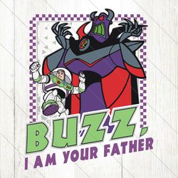 zurg and buzz i am your father checkerboard svg file digital