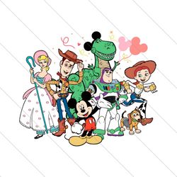 Vintage Toy Story Mickey Disneyworld PNG File Digital