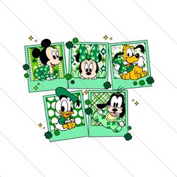 Disney Mickey And Friends Happy St Patricks Day SVG File Digital