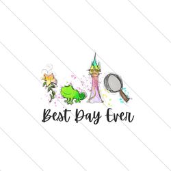disney best day ever princess rapunzel png file digital