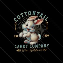 Cottontail Candy Company Est 1850 PNG File Digital