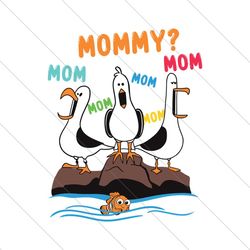 Disney Finding Nemo Seagull Mommy Mom SVG File Digital