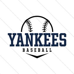 Retro Yankees Baseball MLB Team SVG File Digital