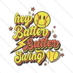 hey batter batter swing softball game svg file cricut