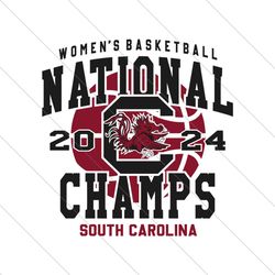 Womens Basketball National Champs South Carolina SVG