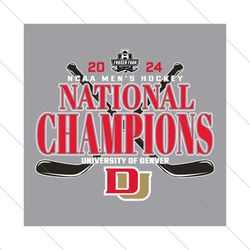 Mens Hockey National Champions Denver Pioneers SVG File Digital